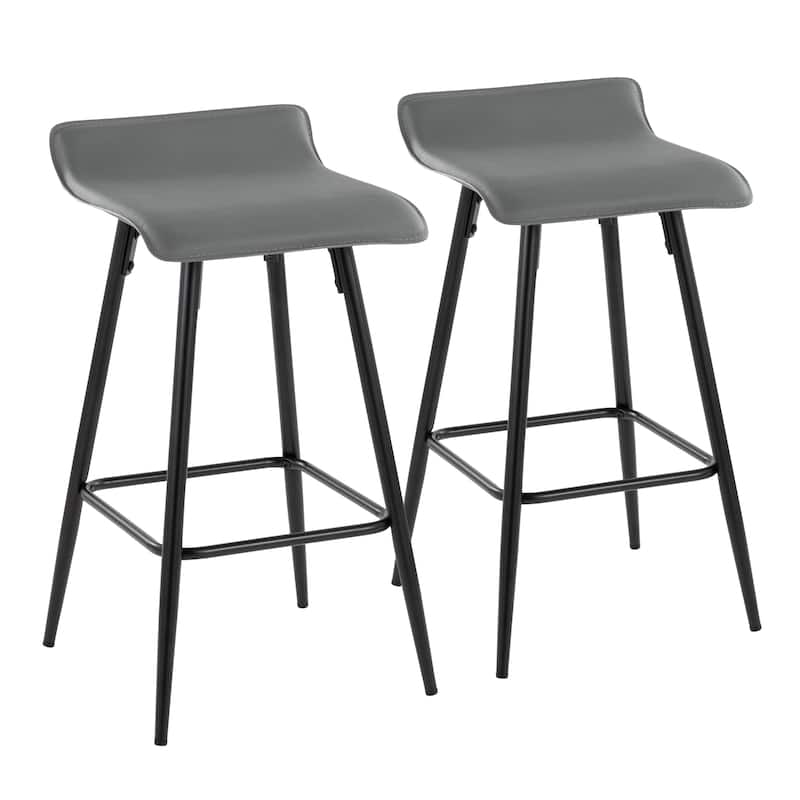 Porch & Den Tower Fixed-Height Counter Stool (Set of 2)