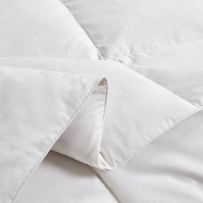 Serta Tencel White Feather and Down Comforter