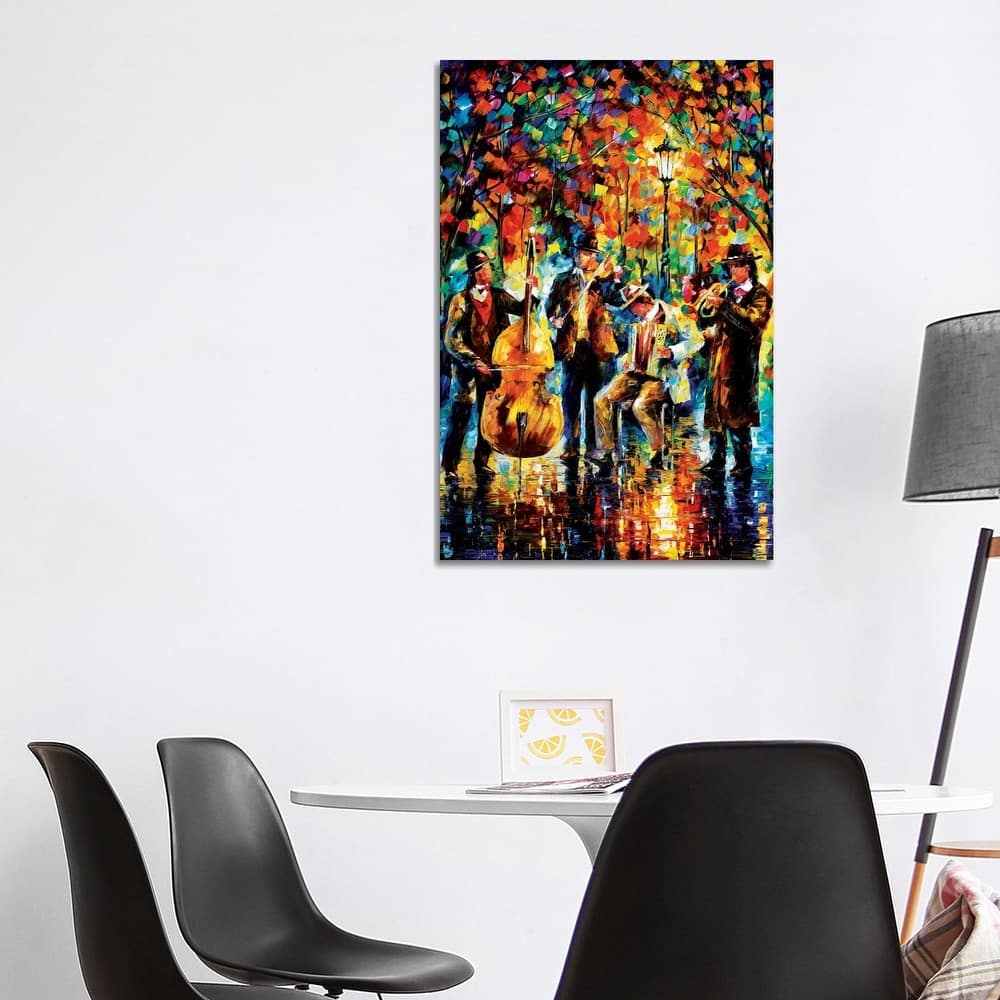 iCanvas "Glowing Music" by Leonid Afremov Canvas Print