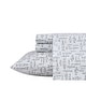 preview thumbnail 40 of 120, Eddie Bauer Printed Cotton Percale Deep Pocket Sheet Set. Full - Albright Hill