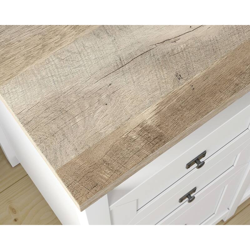 Cottage Road Credenza Desk Wh A2