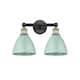 Option Black Antique Brass / Seafoam