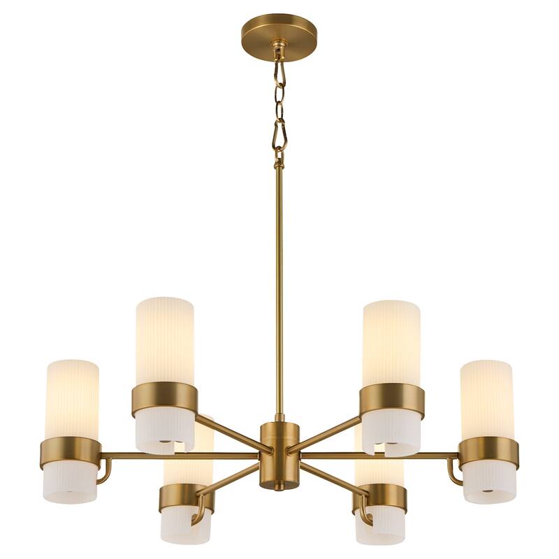 Quorum International 6169-6 Sojourn 6 Light 28" Wide Pillar Candle