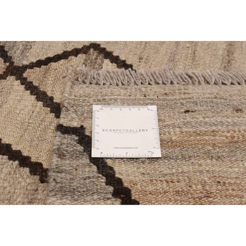 Sivas Khaki Kilim 6'1" x 8'2" - 6'1 x 8'2