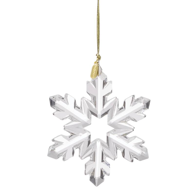 Lenox 2025 Optic Snowflake Ornament