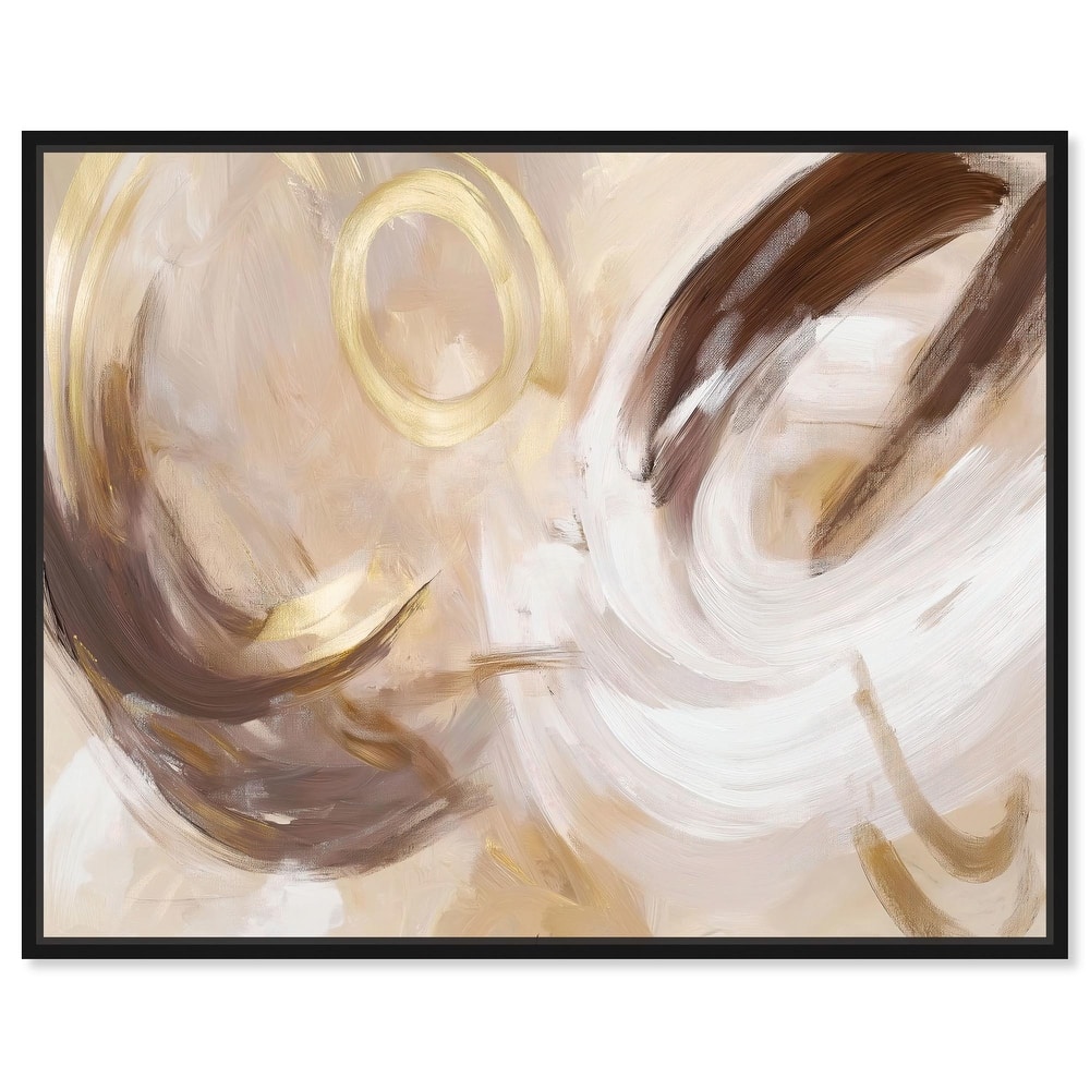 Dreamy Swirls II Canvas by Art Remedy