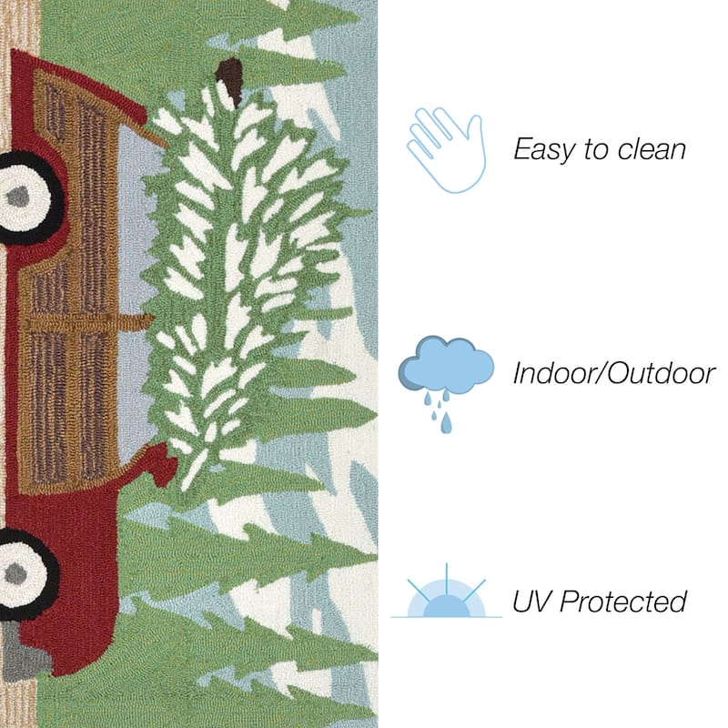 Liora Manne Bring Home The Tree Outdoor Rug (2' x 3')