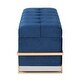 preview thumbnail 5 of 10, Parker Glam and Luxe Storage Ottoman