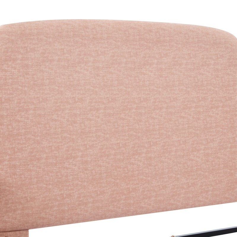 Christopher Knight Home - Thorne Upholstered Bed Frame with Headborad and 2 Side Panel Nightstands