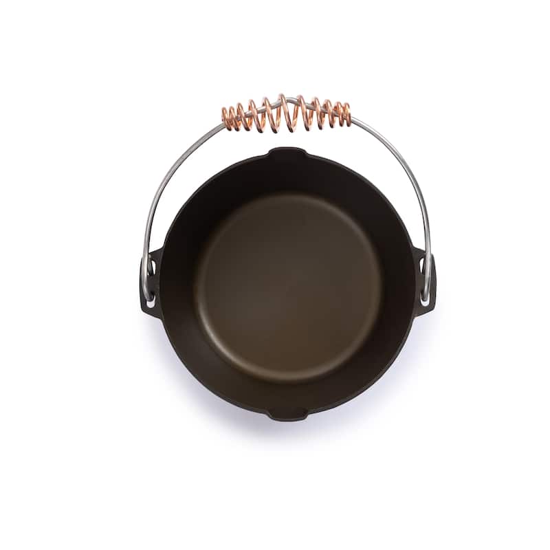 Barebones Polished Cast Iron Dutch Oven