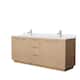 Option Light Straw, Nickel Trim,White Cultured Marble Top