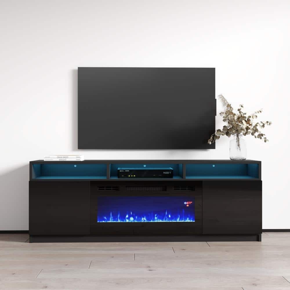 Reno 05 Electric Fireplace Modern 63" TV Stand