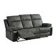 preview thumbnail 2 of 18, Woodsway Reclining Sofa - 83"W x 38"D x 41"H