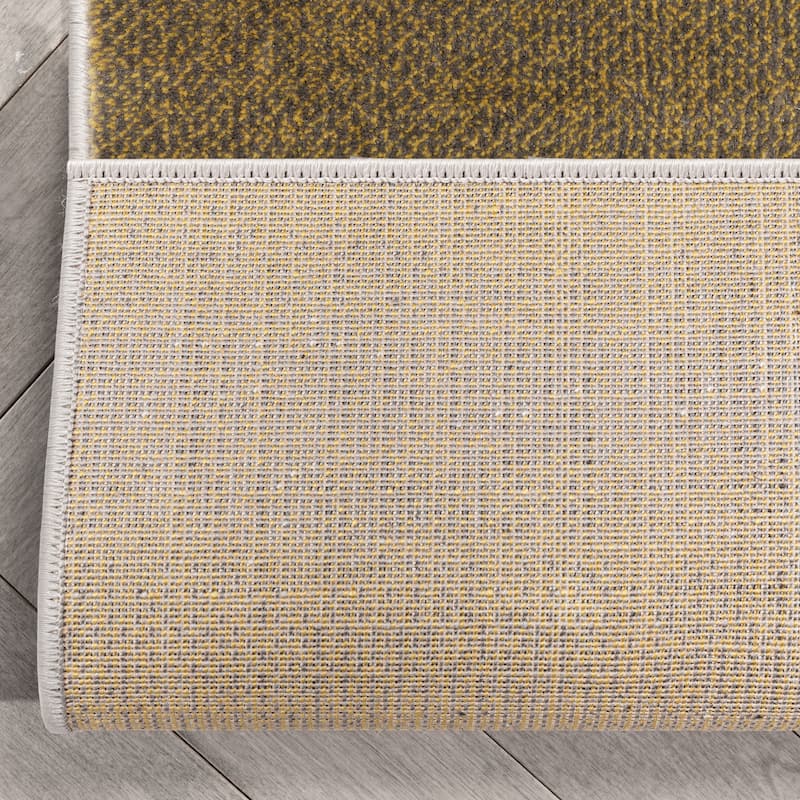 Custom Size Runner Barclay Eslem Ombre Modern Stair Rug -27 Inch Wide