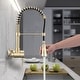 preview thumbnail 6 of 27, Dornberg Wall Mounted Pull Down Bridge Kitchen Faucet