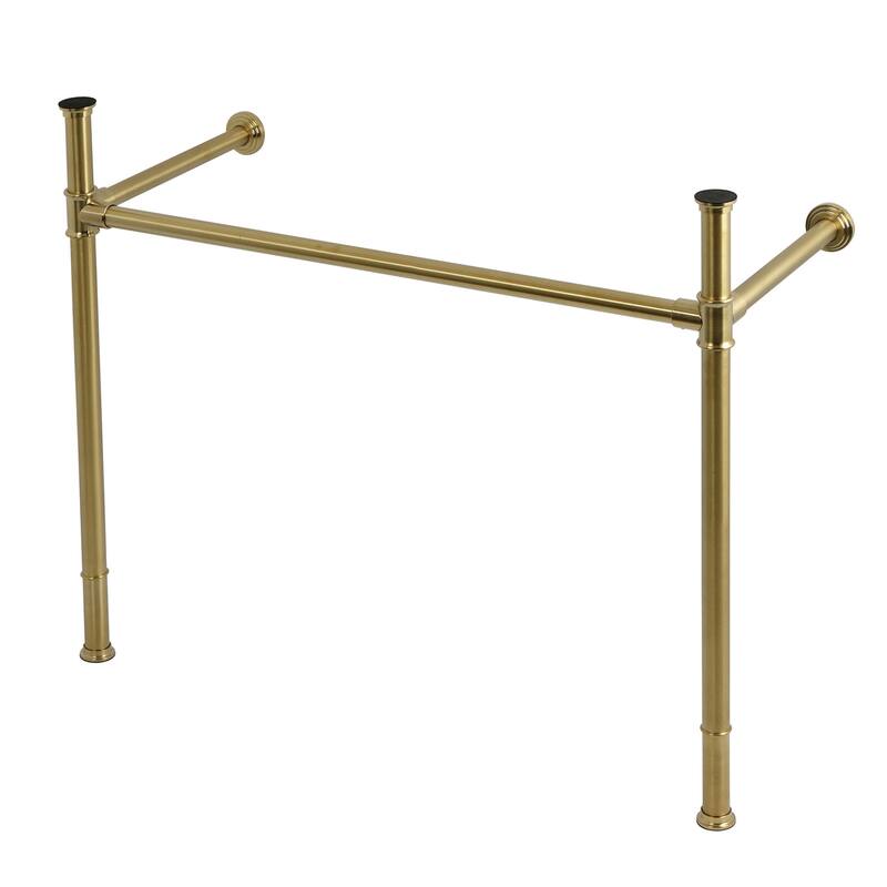 Kingston Brass VPB3641 Fauceture 41" Stainless Steel Console Stand - Brushed Brass