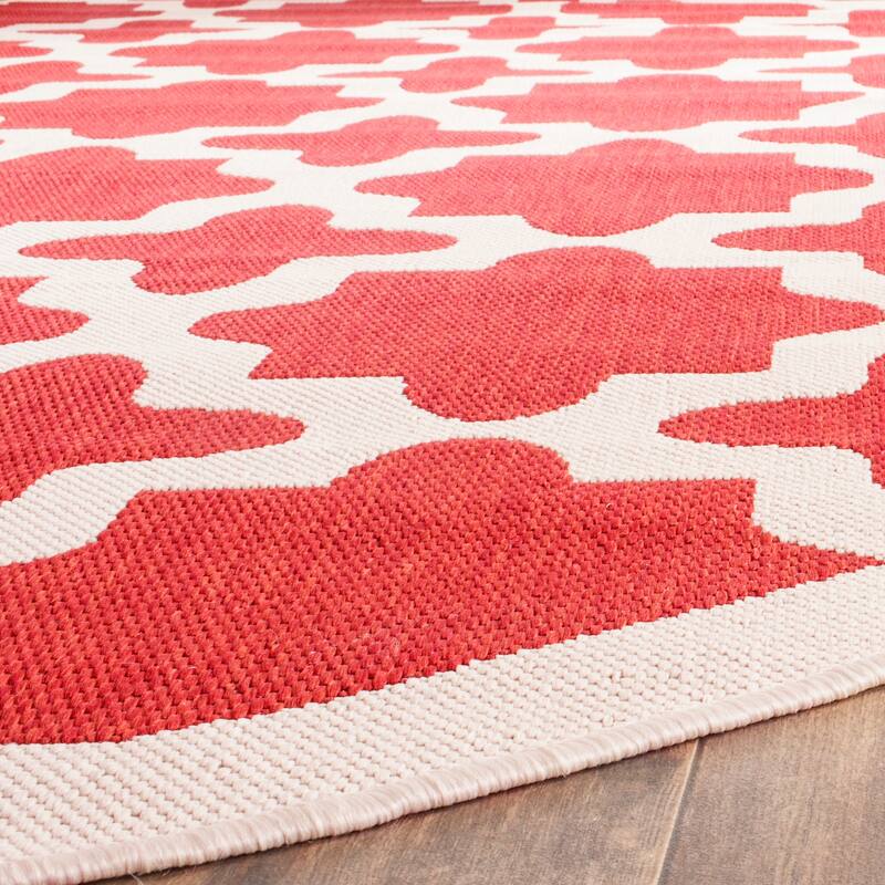 SAFAVIEH Courtyard Dorthey Indoor/ Outdoor Waterproof Patio Backyard Rug