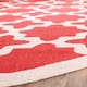 SAFAVIEH Courtyard Dorthey Indoor/ Outdoor Patio Backyard Rug