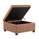 preview thumbnail 10 of 51, Carlsbad Tufted Square Storage Ottoman by Christopher Knight Home