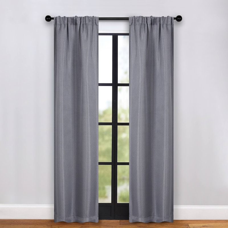 Superior Jaxon Washable Room Darkening Curtains, Set of 2 Panels