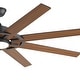 preview thumbnail 19 of 19, 72" Large Ceiling Fan with 3CCT Dimmable LED Light and Remote(8 Reversible Blades）