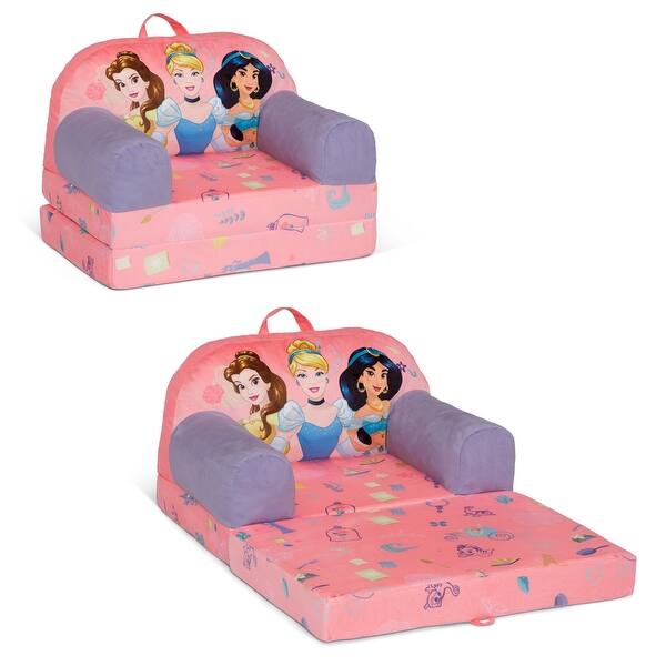 slide 2 of 5, Disney Princess Cozee Buddy Flip-Out Chair