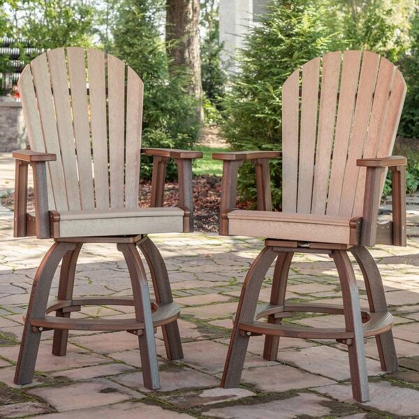 Poly Lumber Adirondack Swivel Bar Chair Bed Bath & Beyond 36134200