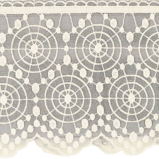 Authentic Hotel and Spa 100% Turkish Cotton Arian Cream Lace Embellished Hand Towel