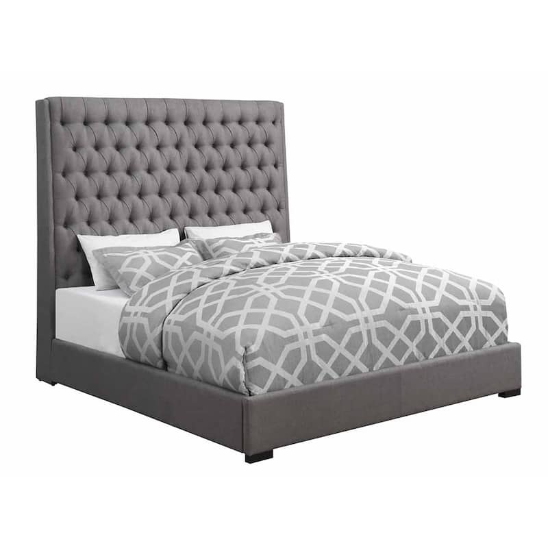 Risorangis Tufted Upholstered Bed