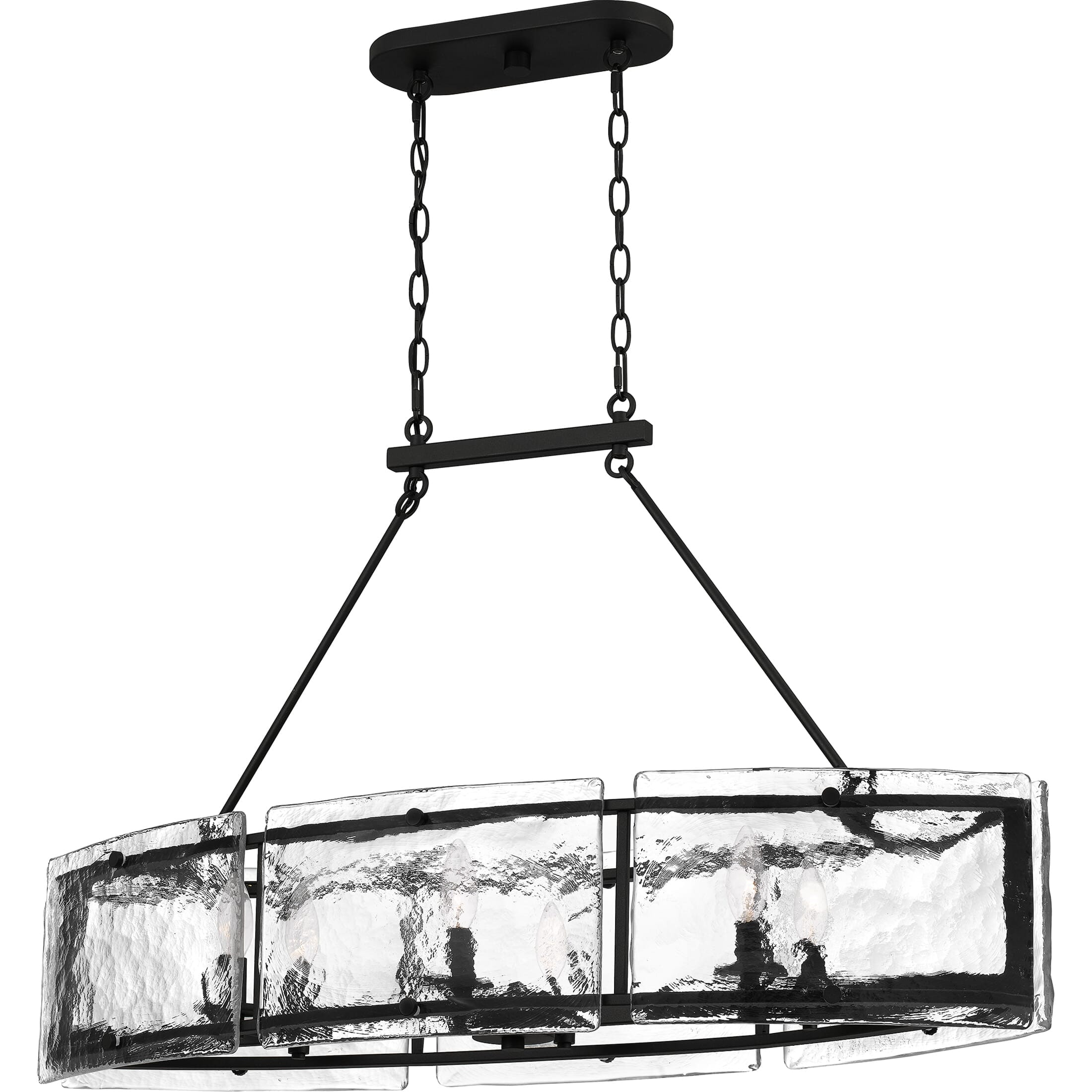Fortress Six Light Island Chandelier