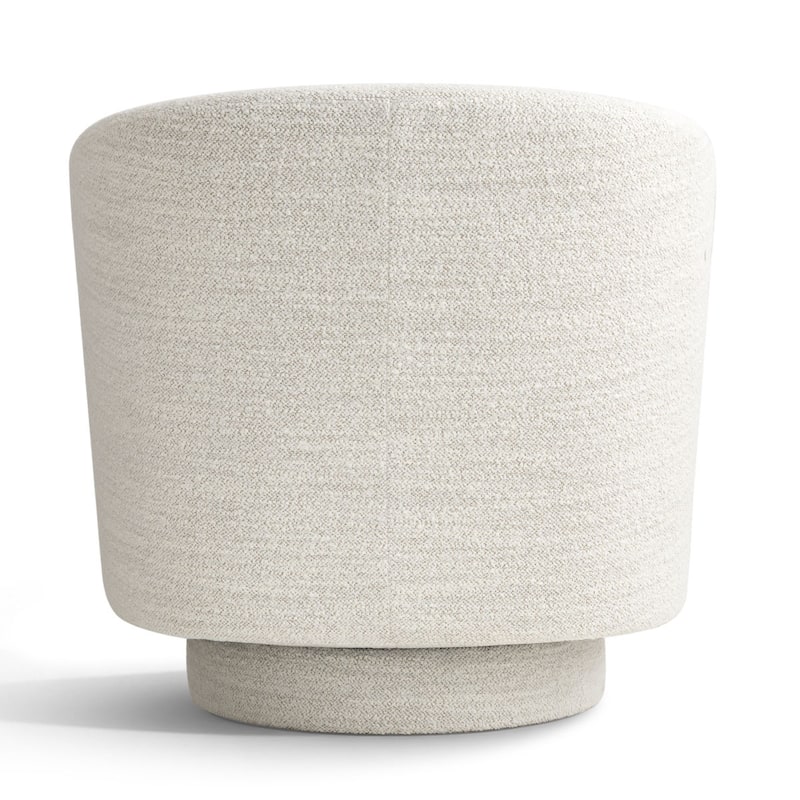 Modern Boucle Swivel Accent Chairs