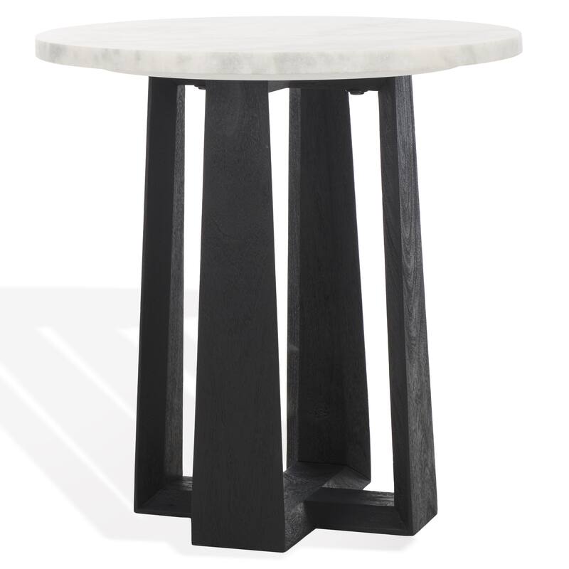 SAFAVIEH Couture Trenton Marble Top Accent Tabl - 20"W x 20"D x 20"H