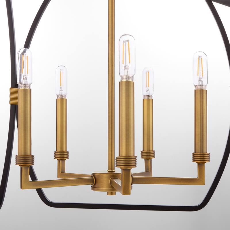Quorum International 881-5 Bishop 5 Light 22" Wide Taper Candle