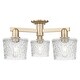 preview thumbnail 16 of 21, Innovations Lighting Endless Possibilities Arcadia - Niagara - 3 Light 24" Semi-Flush Mount Champagne Bronze