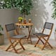Option Teak Finish, Brown Wicker