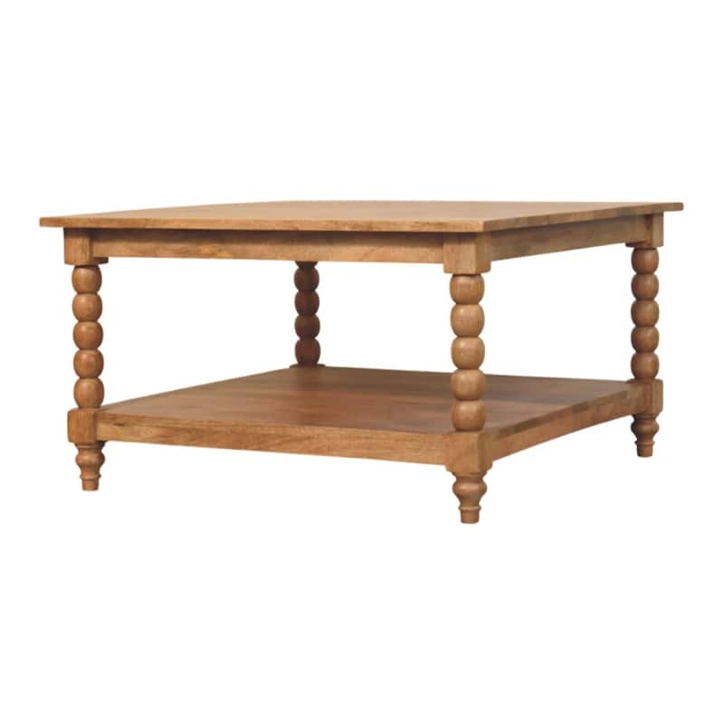 Artisan Furniture Solid Wood Barclay Teak Coffee Table , Brown
