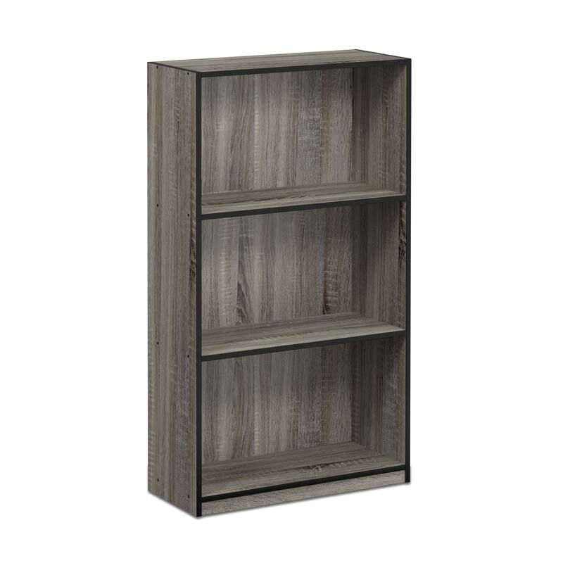 Porch & Den Chrystie Basic 3-shelf Bookcase