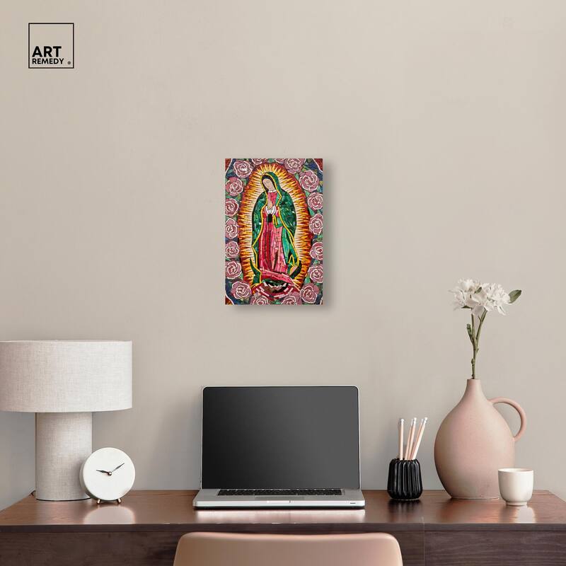 Mother of Mosaic Canvas by Art Remedy, Gallery Wrapped