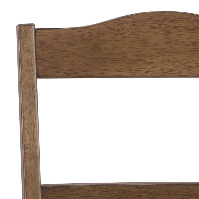 SAFAVIEH HOME Svetlana Ladder Back Side Chair - 18"W x 21"D x 40"H