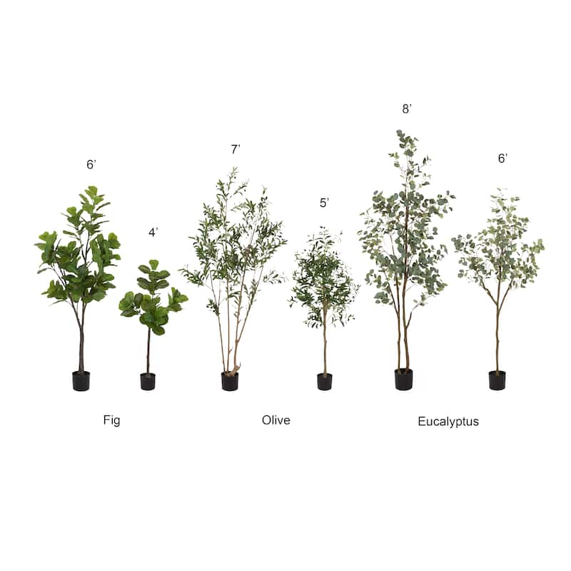 Kate and Laurel Oliveira Faux Olive Tree