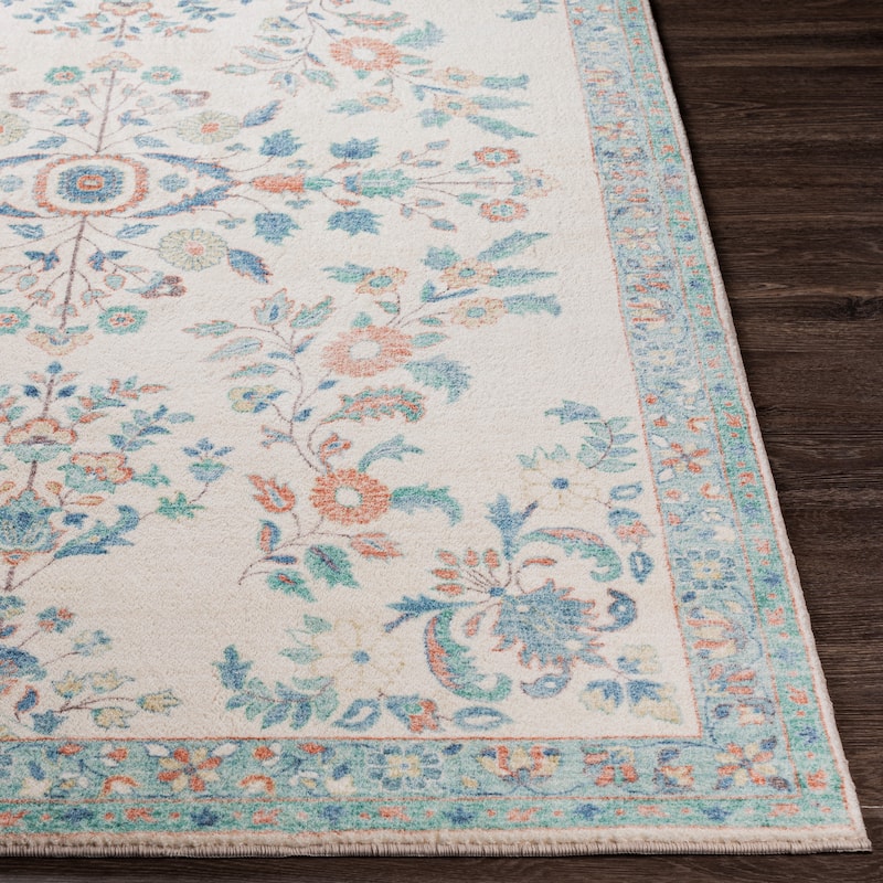 Artistic Weavers Arrietty Vintage Floral Oriental Area Rug