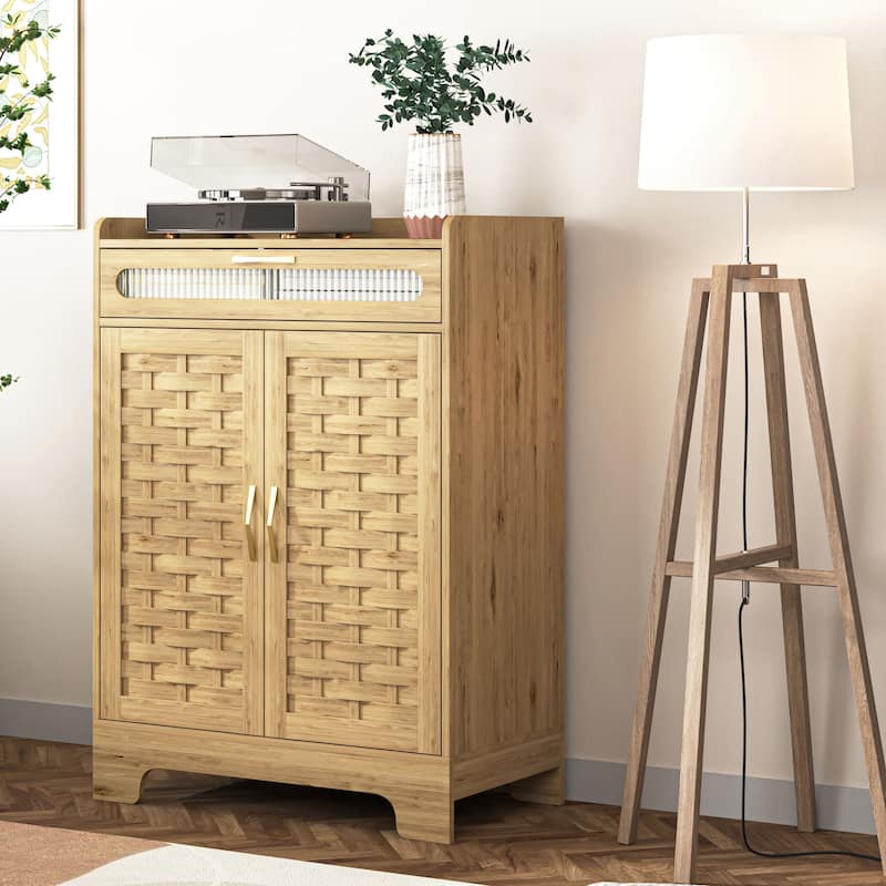MM Coffee Bar Cabinet - Brown