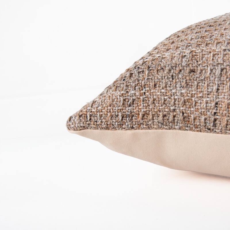 Rizzy Home Modern Heathered Solid Throw Pillow