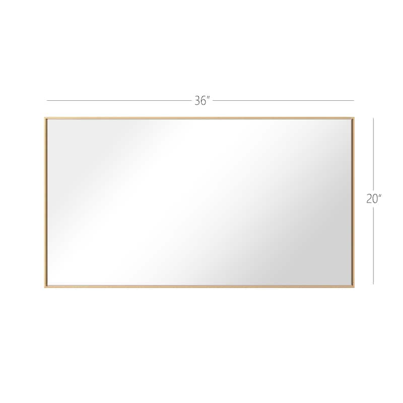 Ledel Framed Bathroom Vanity Mirror Rectangle Wall Mirror