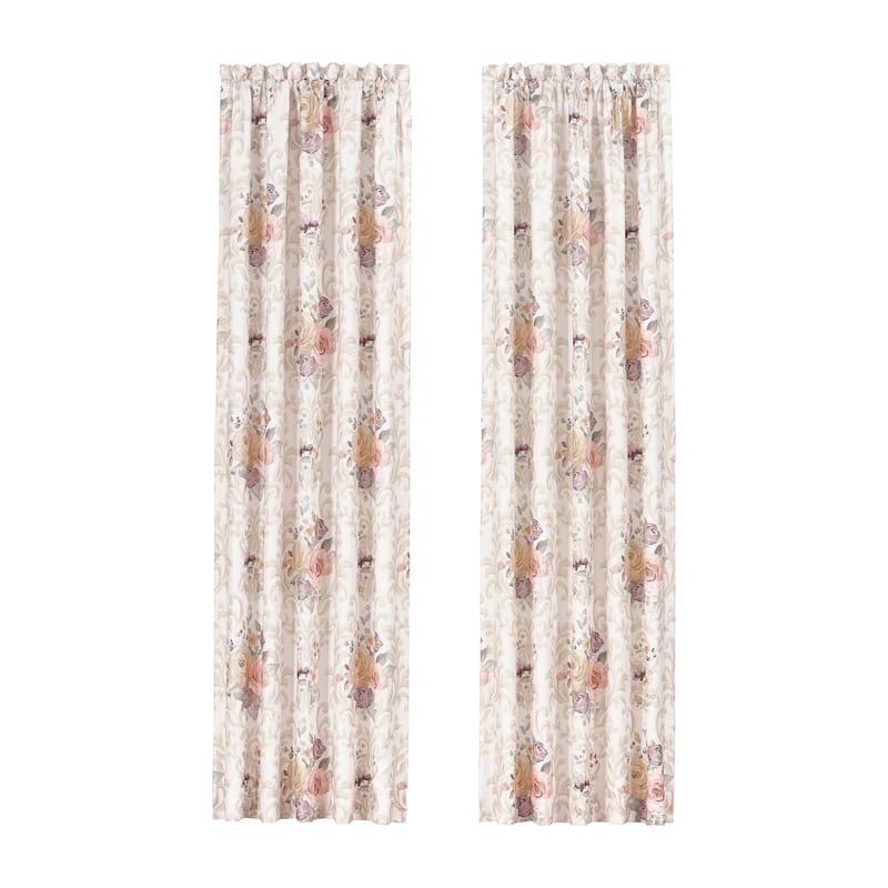 Royal Court Chardonnay 84" Window Panel Pair