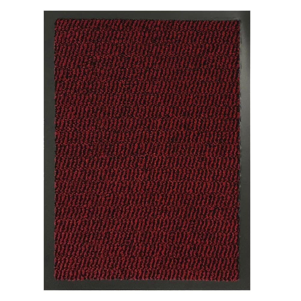 Lisa Heavy-Duty Non-Slip Rubber Door Mat for High Traffic Areas