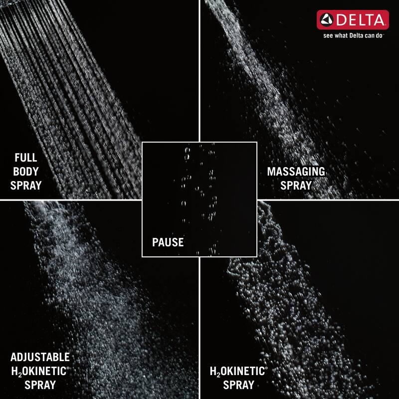 Delta In2ition 2.5 GPM Multi Function Shower Head