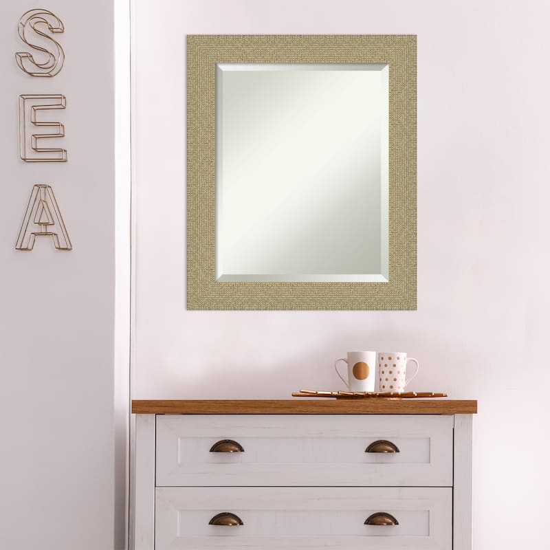 Beveled Wall Mirror - Mosaic Gold Frame - Mosaic Gold
