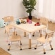 preview thumbnail 25 of 26, Kids Table and 4 Chair Set - Height Adjustable