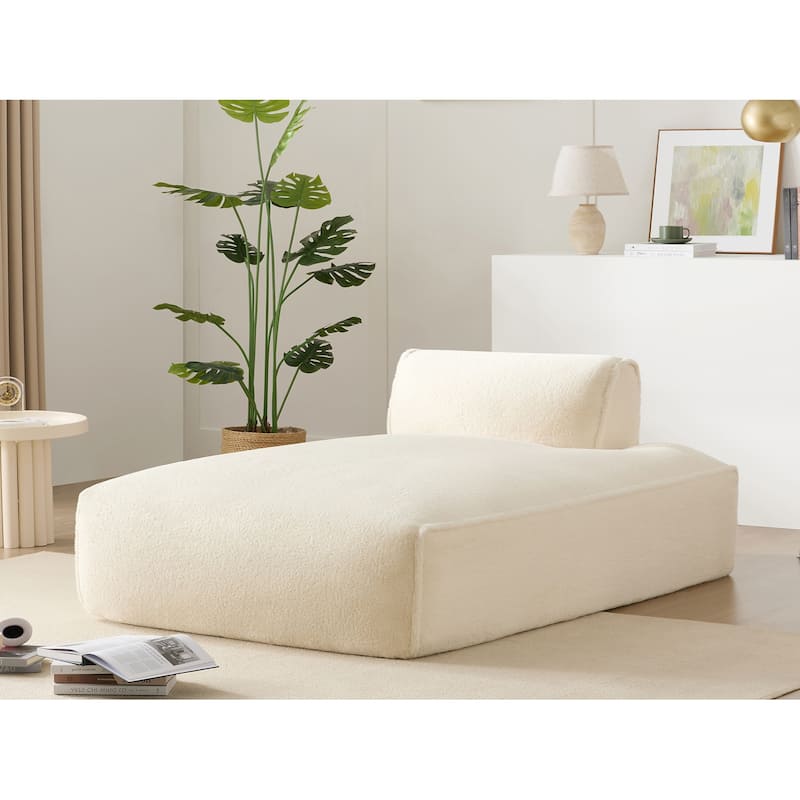 72"Oversized Modular Sofa,Fully Compressed,Left-handed face,Spacious Foam-Filled Sofa Bed for Living Room,elderly/baby